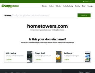 hometowers.com screenshot