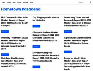 hometown-pasadena.com screenshot