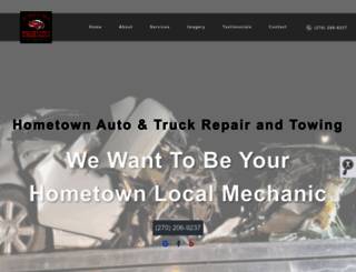 hometownautorepaircadiz.com screenshot