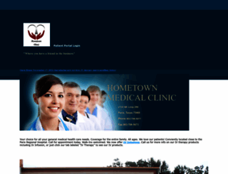 hometownclinicparis.com screenshot