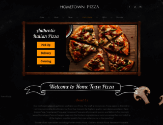 hometownpizzaria.com screenshot