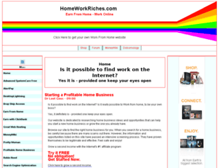 homeworkriches.com screenshot
