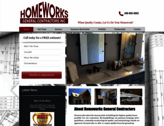 homeworksgeneralcontractors.com screenshot