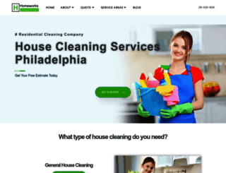 homeworkshousecleaning.com screenshot