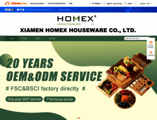 homexbamboo.en.alibaba.com screenshot