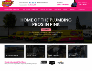 homexplumbing.com screenshot
