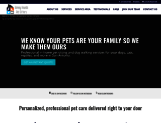 homeyhounds.com screenshot