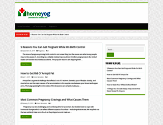 homeyog.com screenshot