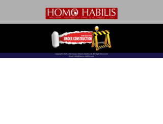homo-habilis.com screenshot