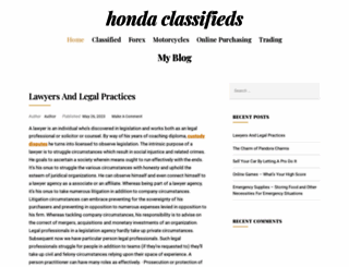 honda-classifieds.com screenshot