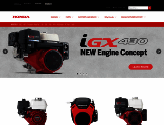 honda-engines.com screenshot