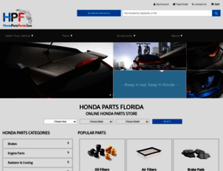 hondapartsflorida.com screenshot
