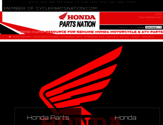 hondapartsnation.com screenshot