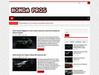 hondapros.com screenshot