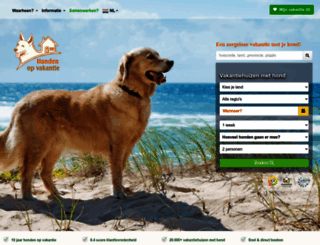 hondenopvakantie.nl screenshot