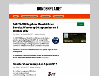 hondenplanet.nl screenshot