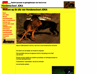 hondenschooljoka.nl screenshot