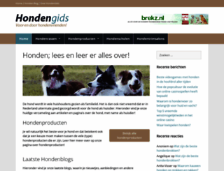 hondenuniversiteit.nl screenshot