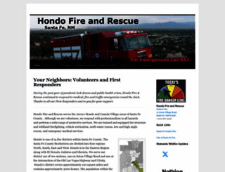 hondovfd.org screenshot
