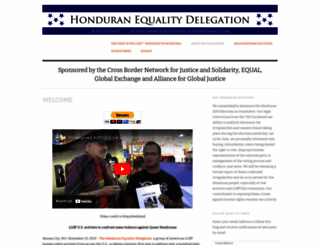 honduranequalitydelegation.wordpress.com screenshot