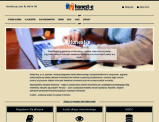 honeste.pl screenshot