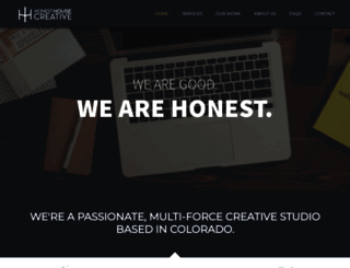 honesthousecreative.com screenshot