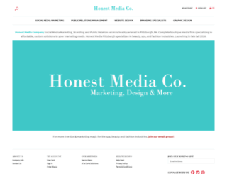 honestmediacompany.com screenshot