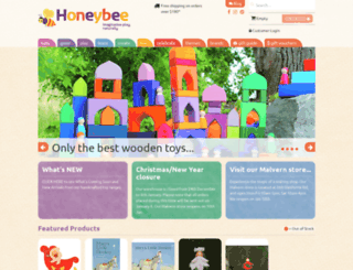 honeybeetoys.com.au screenshot