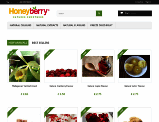 honeyberryltd.co.uk screenshot