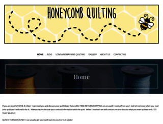 honeycombquilting.com screenshot