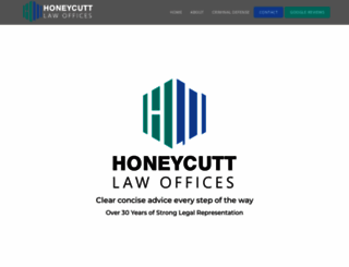honeycuttlawoffices.com screenshot