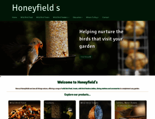 honeyfieldswildbird.co.uk screenshot