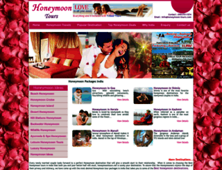 honeymoon-tours.com screenshot