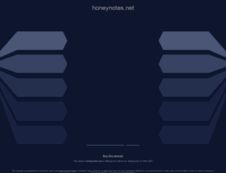 honeynotes.net screenshot