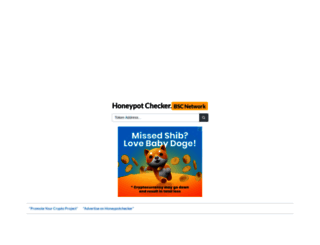 honeypotchecker.org screenshot