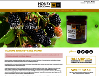 honeyridgefarms.com screenshot