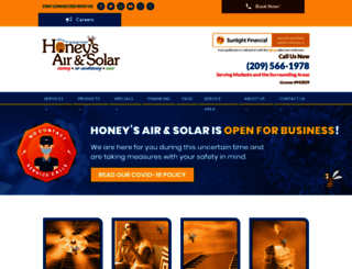 honeysair.net screenshot