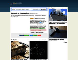 honeysanime.com.clearwebstats.com screenshot