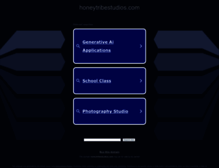 honeytribestudios.com screenshot