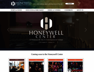 honeywellcenter.org screenshot