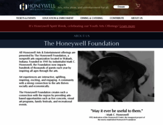 honeywellfoundation.org screenshot