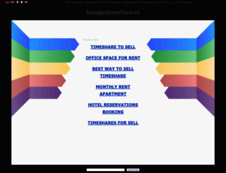 hongarijeverhuur.nl screenshot