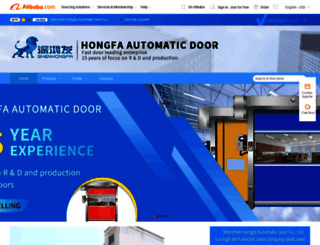 hongfadoor.en.alibaba.com screenshot