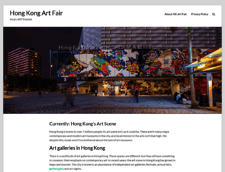 hongkongartfair.com screenshot