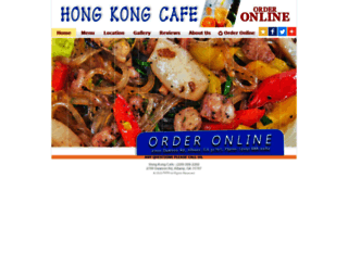 hongkongcafealbany.com screenshot