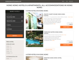 hongkonghotelsnow.com screenshot