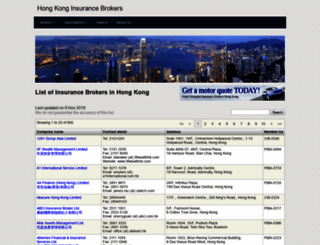 hongkonginsurancebrokers.com screenshot