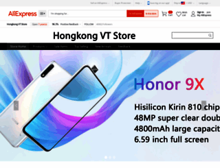 hongkongvt.tr.aliexpress.com screenshot