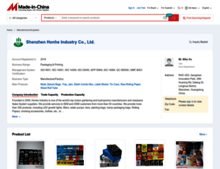 honhe88.en.made-in-china.com screenshot