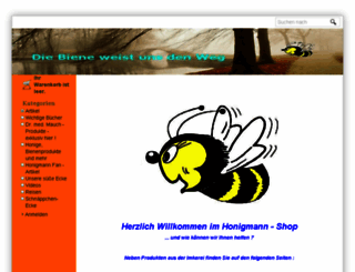 honigmann-shop.de screenshot